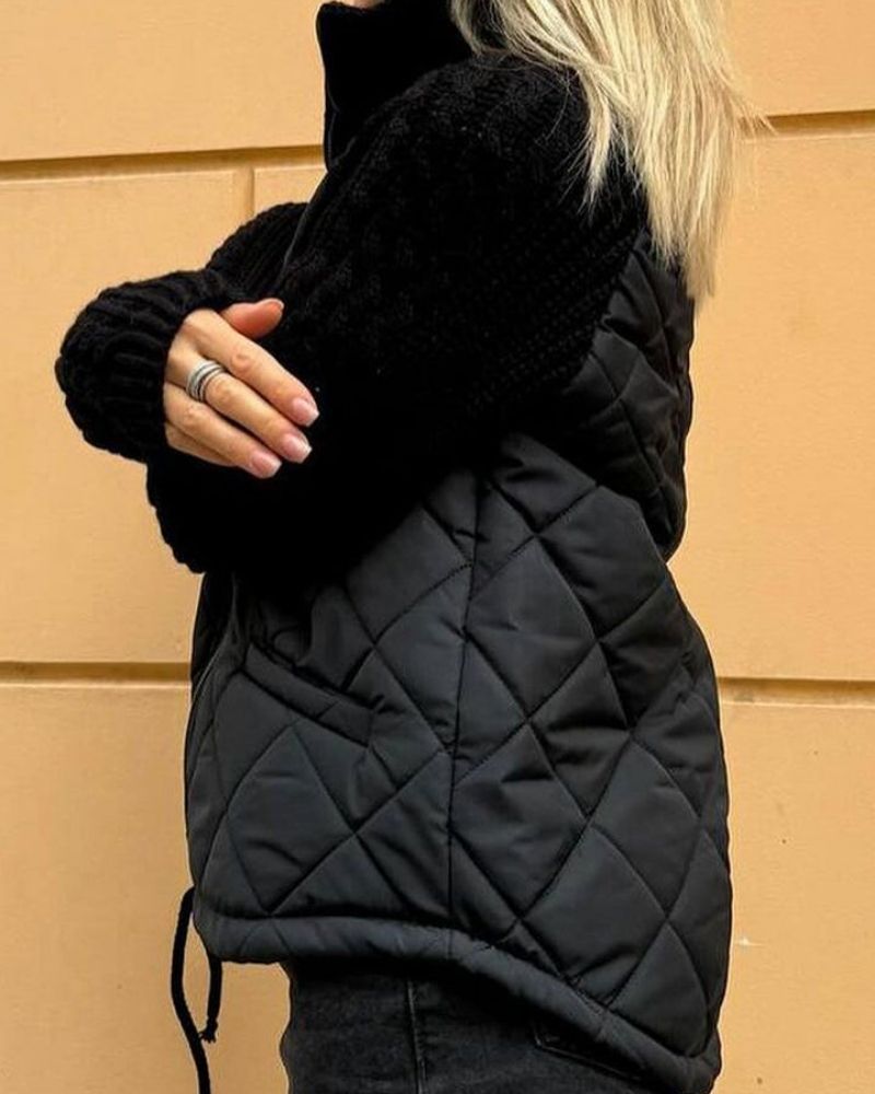 Kaschmir Strickjacke Freizeit Reißverschluss - IdealeKleiden