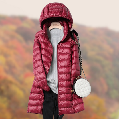 Women's Lightweight Quilted Hooded Jacket