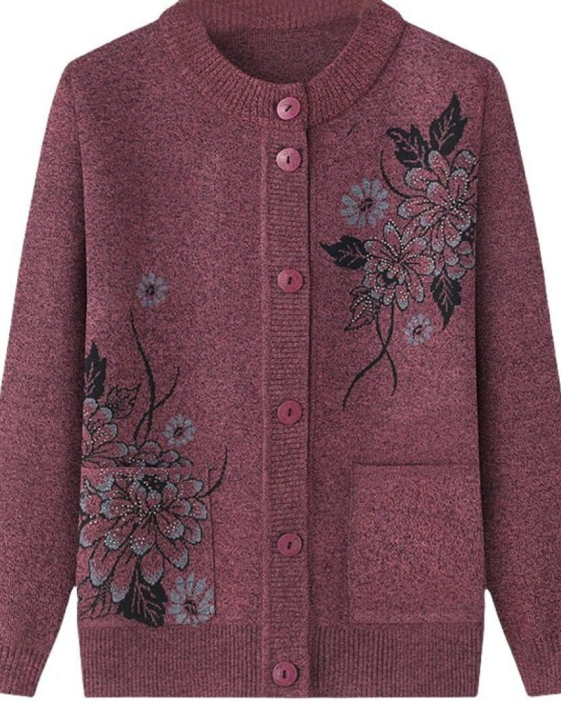 Floral Print Cardigan for Women