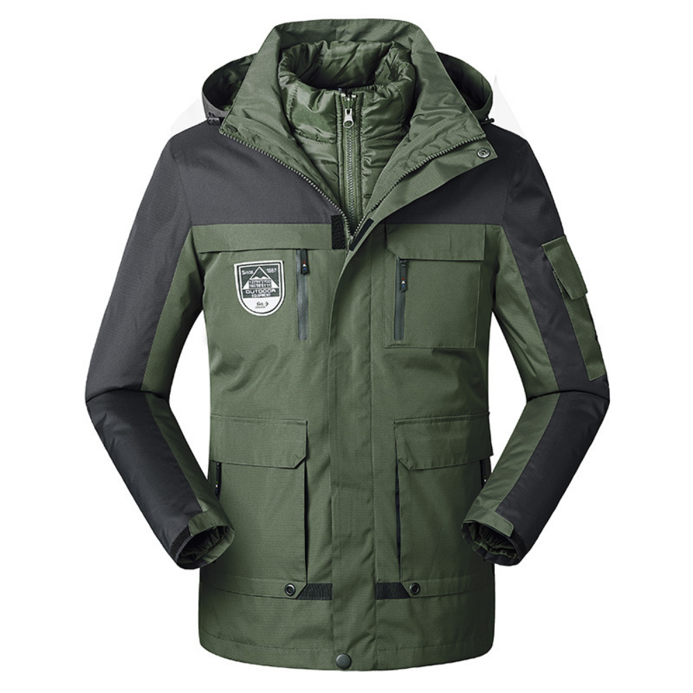Winter Jacket Quilted Vest Elegant Veil