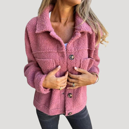 Fashionable Teddy Jacket Soft Fleece