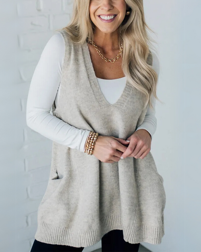 Soft Knit Vest for Women