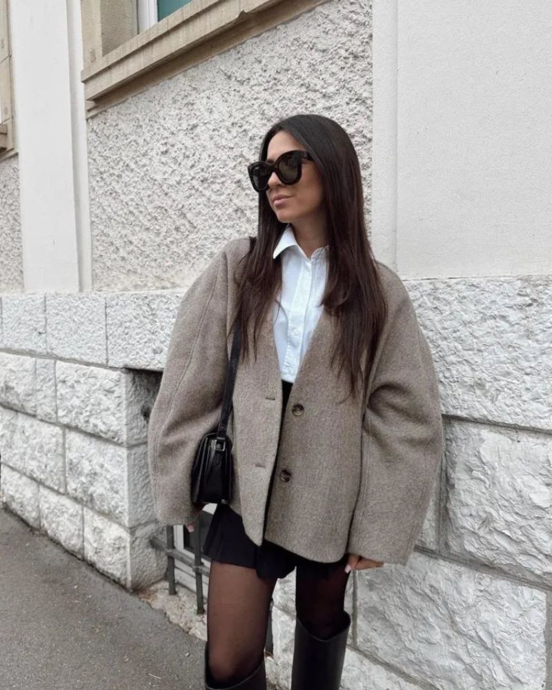 Stylish Women's Designer Blazer Coat
