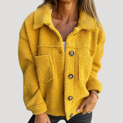 Fashionable Teddy Jacket Soft Fleece