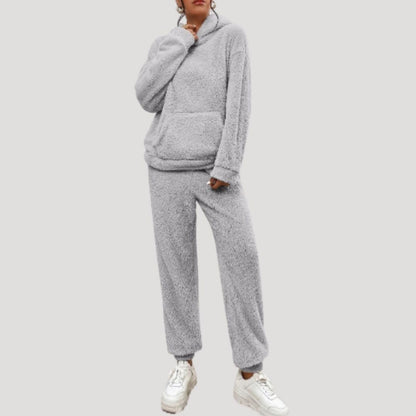 Women's Spring Shop Cozy Hooded Tracksuit Set