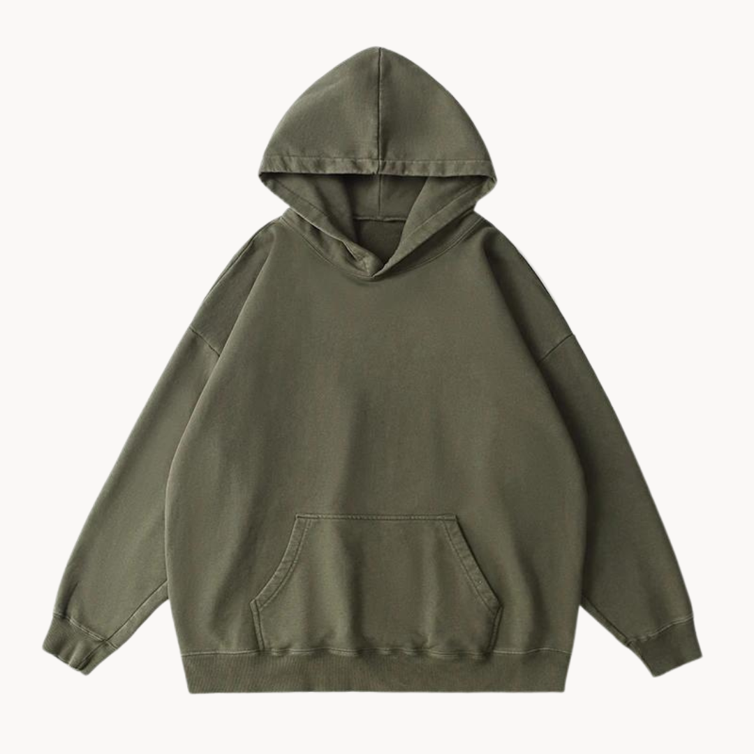Men's Vintage Fleece Comfort Sweatshirt Hoodie
