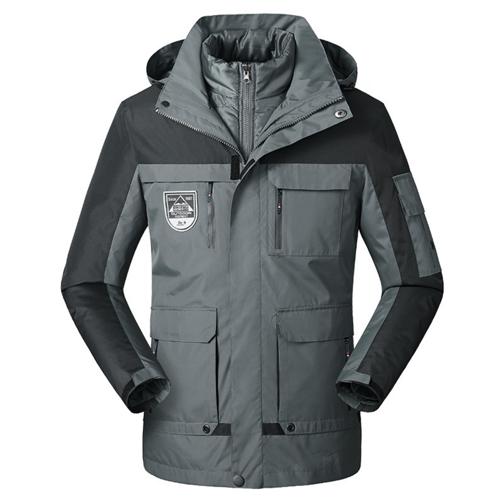 Winter Jacket Quilted Vest Elegant Veil