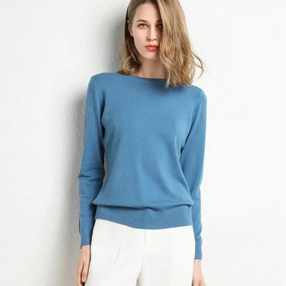Eleganter Damenpullover Klassik - IdealeKleiden