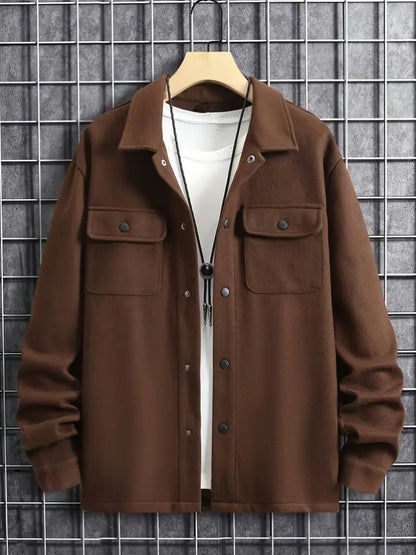 Men's Robust Jacket With Pockets