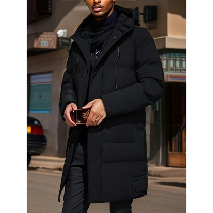 Men's Winter Parka Jacket Long Coat