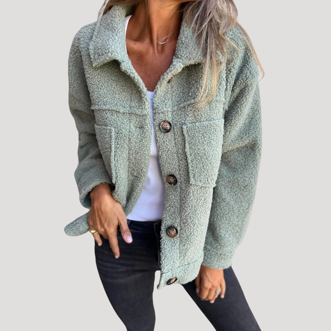 Fashionable Teddy Jacket Soft Fleece