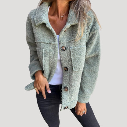 Fashionable Teddy Jacket Soft Fleece
