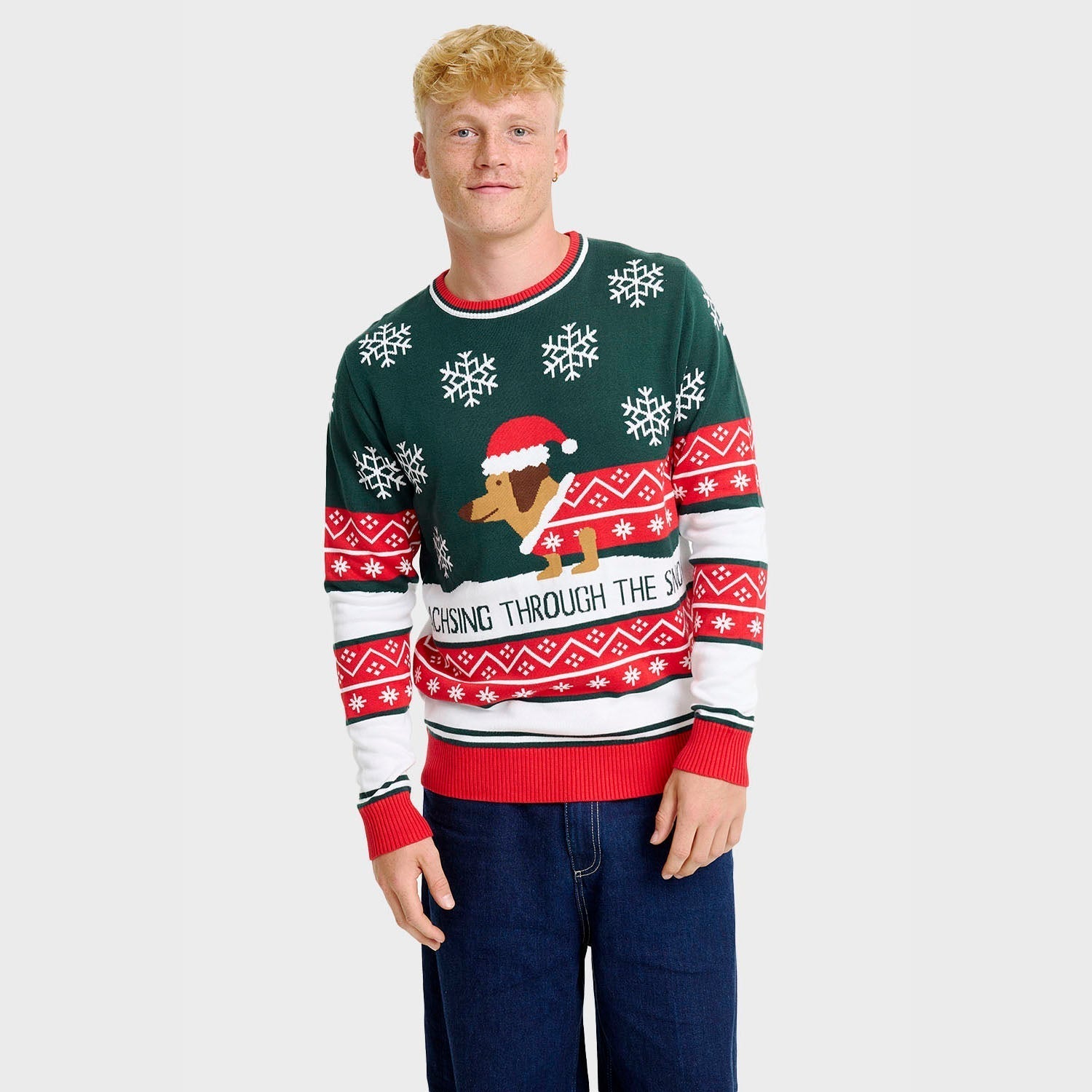 Weihnachtspullover Herren Modern Style - IdealeKleiden