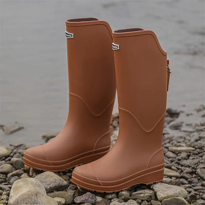 Wasserdichte Damenstiefel PVC Rutschfest