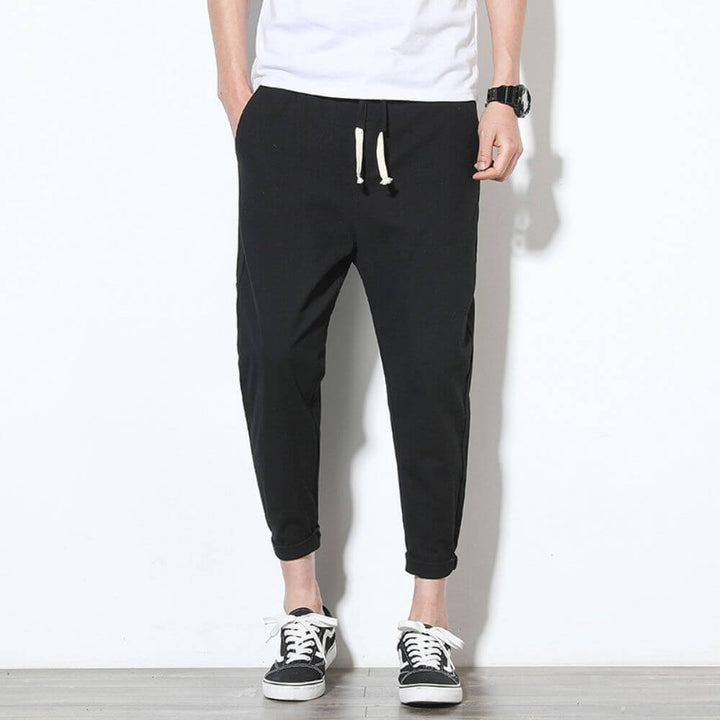 Men's Cotton Trousers Lightweight Comfortable
