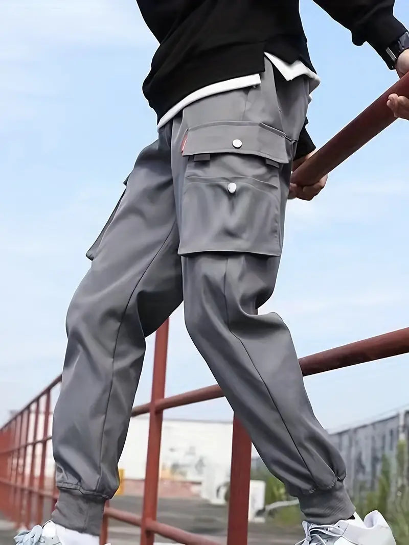Men's Cargo Pants Comfortable Elastic