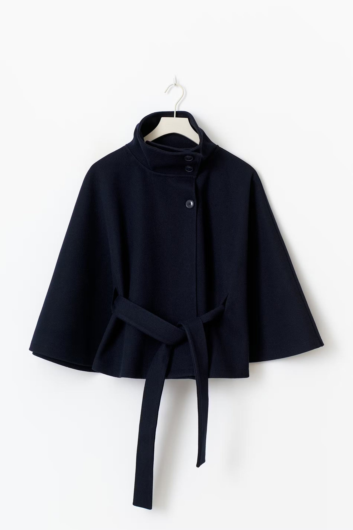 Women's Plus Size Belted Coat Jacket