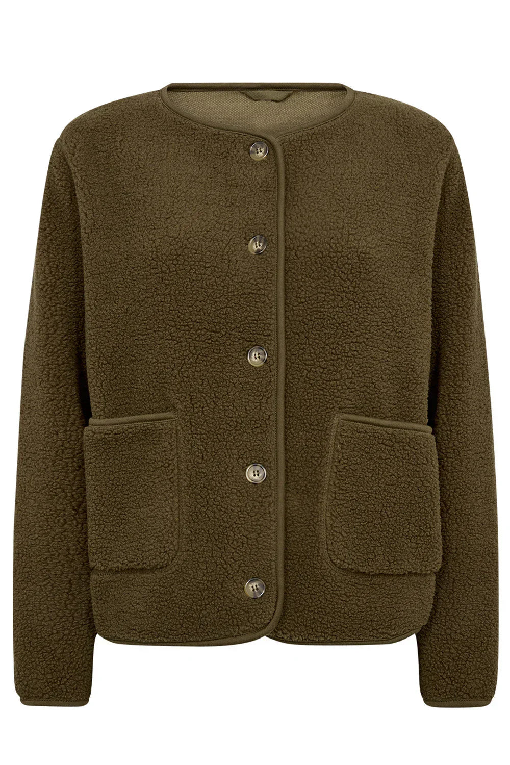 Army-Jacke Damen Teddyfutter Parka