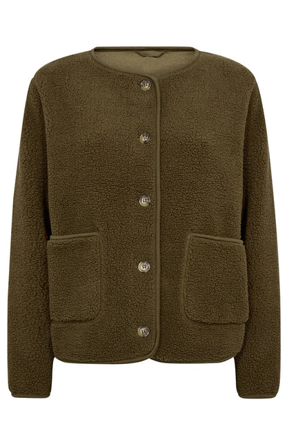Army-Jacke Damen Teddyfutter Parka