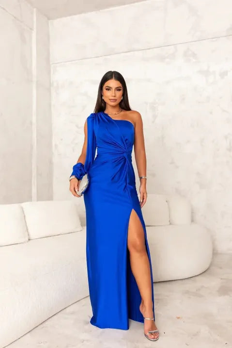 Elegant Women's One-Shoulder Dress