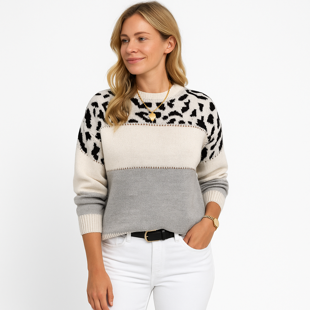 Damen Pullover Warm Stricken - IdealeKleiden