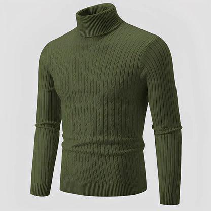 Stylish Rollkragen Pullover Herren Fashion