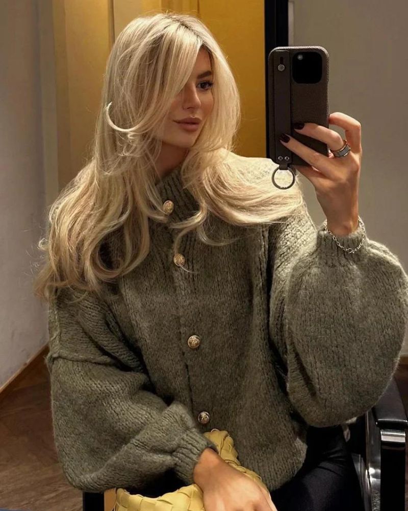 Women's Comfortable Loose-Fitting Cardigan