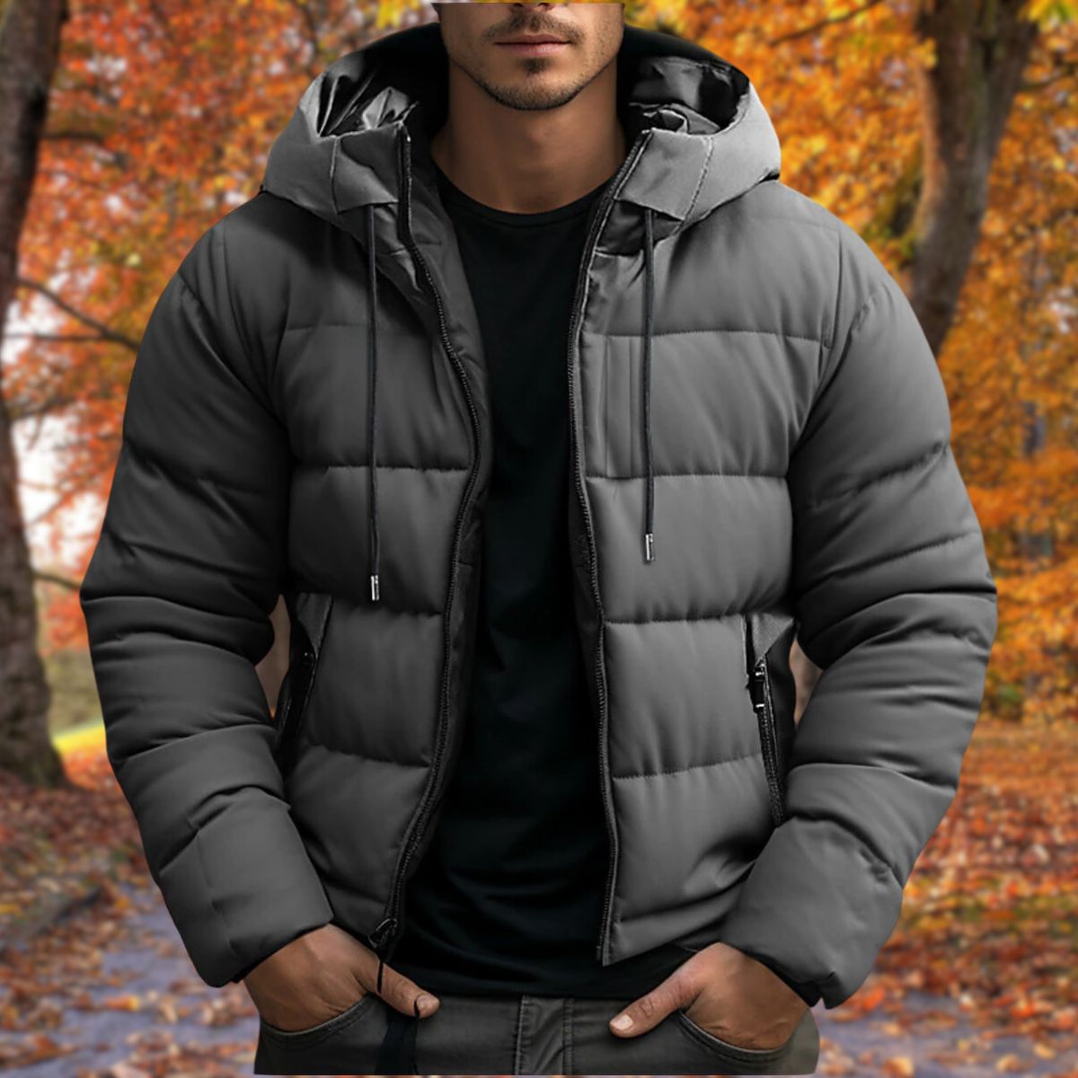Men's Waterproof Insulated Winter Jacket
