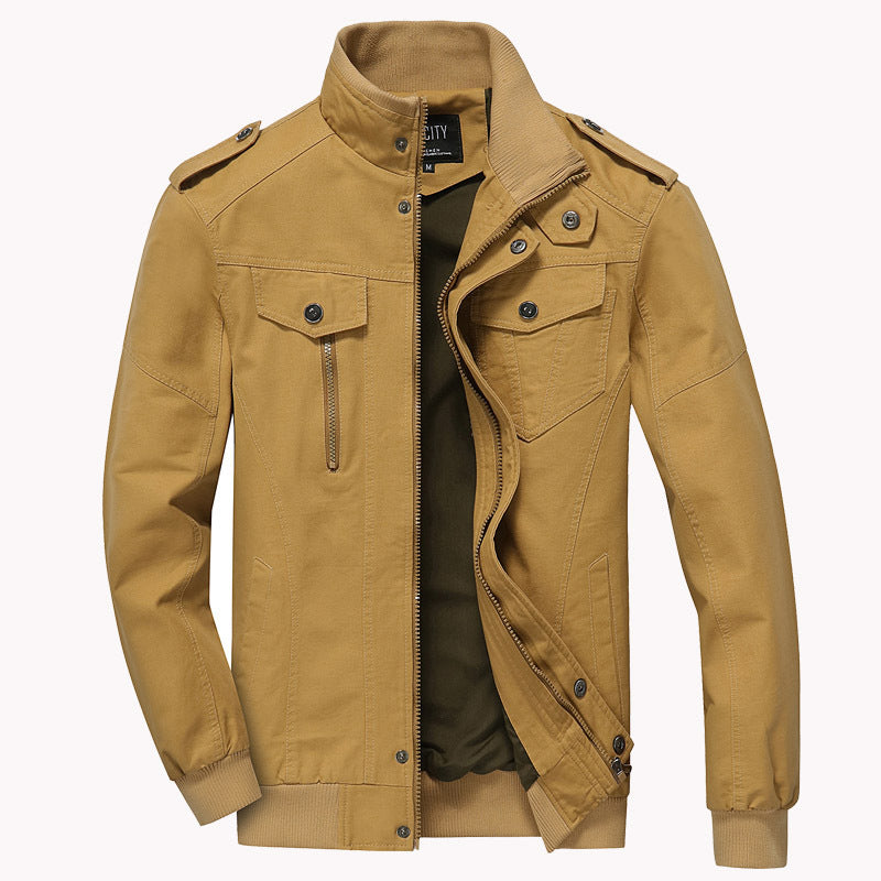 Men's Military Cotton Outdoor Style Jacket