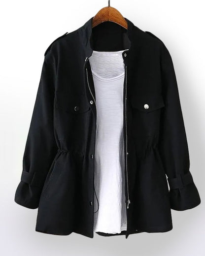 Elegant Women's Trench Coat Model