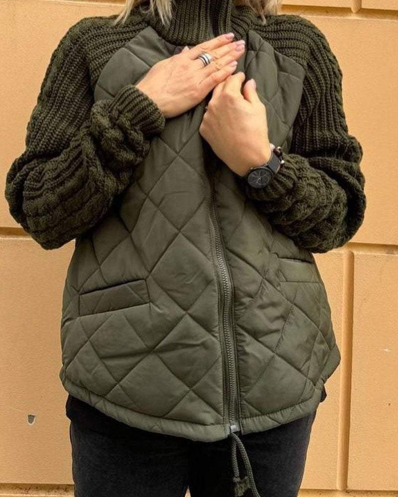Comfortable Modern Zip Cardigan