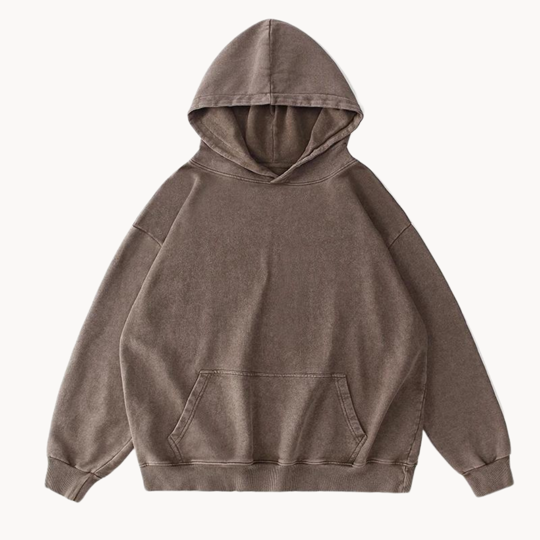 Men's Vintage Fleece Comfort Sweatshirt Hoodie