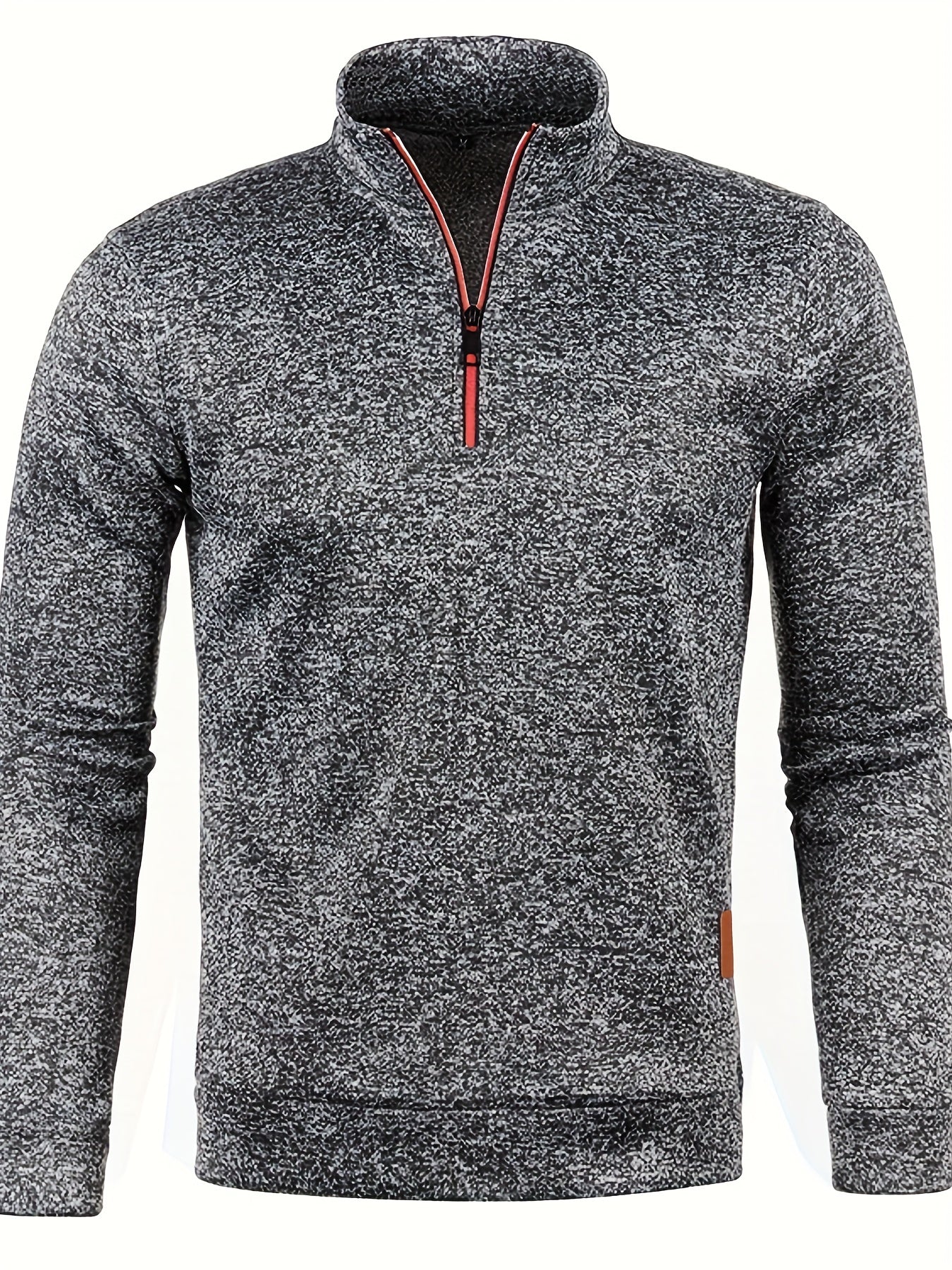 Men's Warm Zipper Winter Sweater