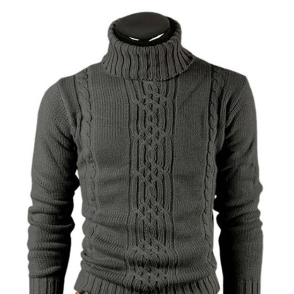 Knitted Sweater Warm Turtleneck Women