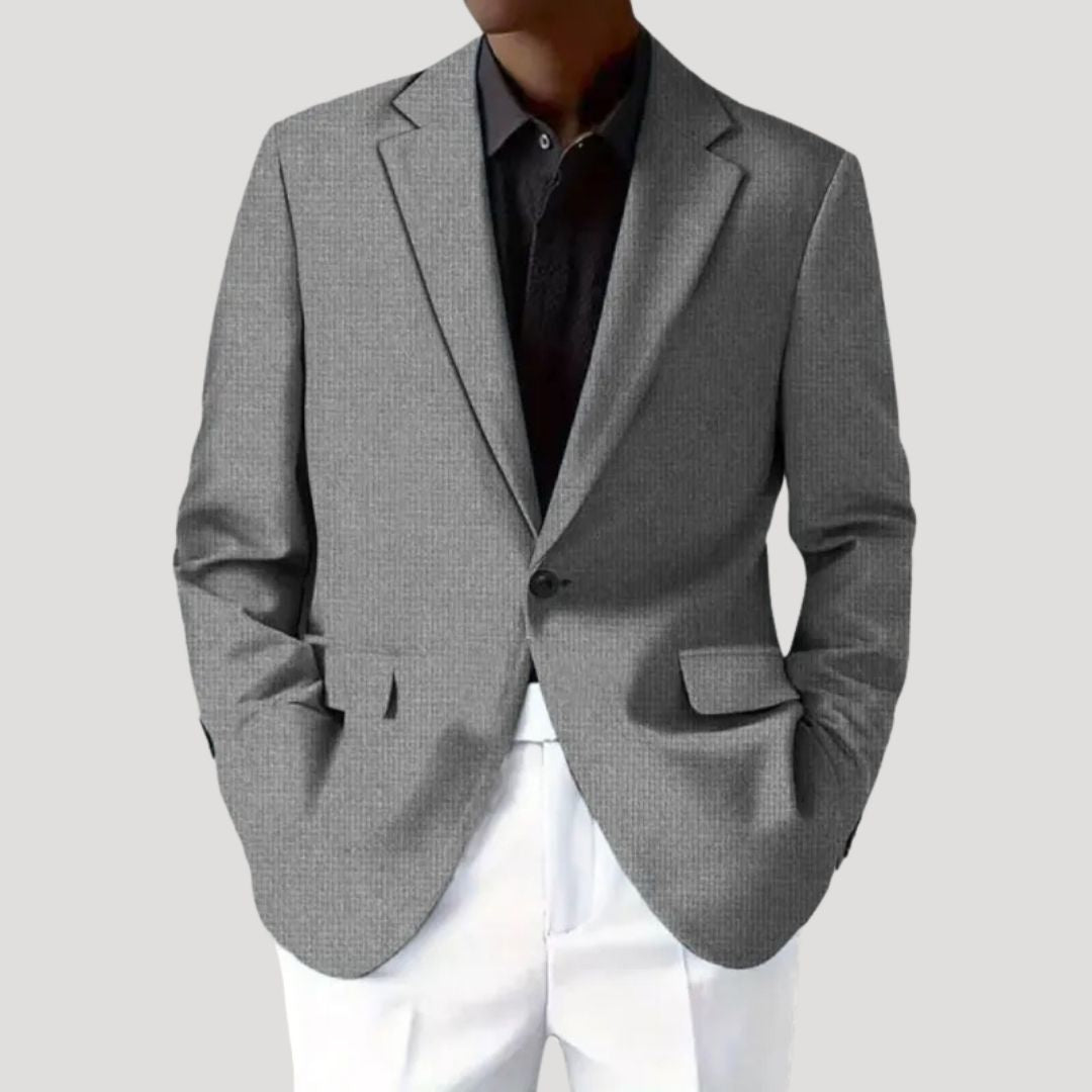 Herren Blazer Modern Maßgeschneidert Elegant - IdealeKleiden
