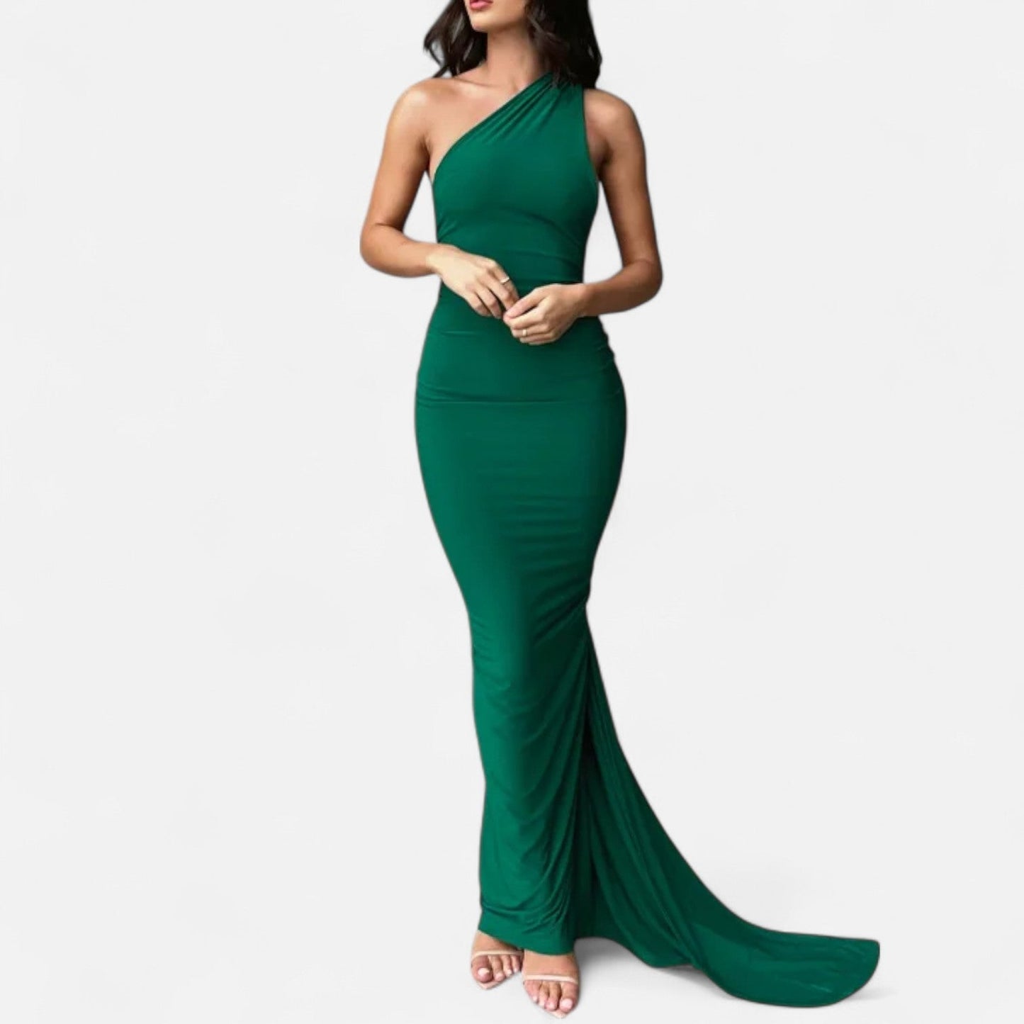 Women's Maxi Dress Elegant Off-Shoulder Design