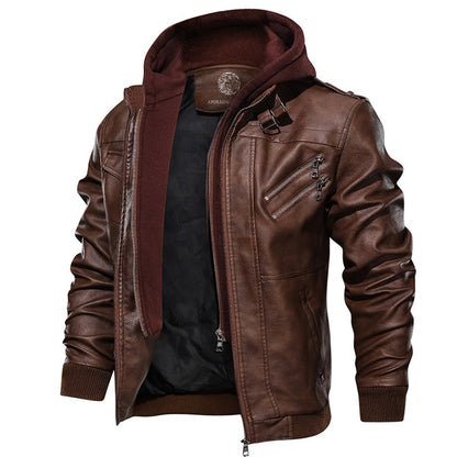 Vulcan Leather Jacket Elegant & Versatile