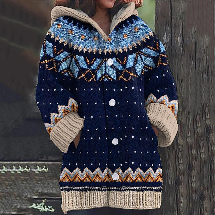 Weiche Strickjacke Damen Alltag - IdealeKleiden