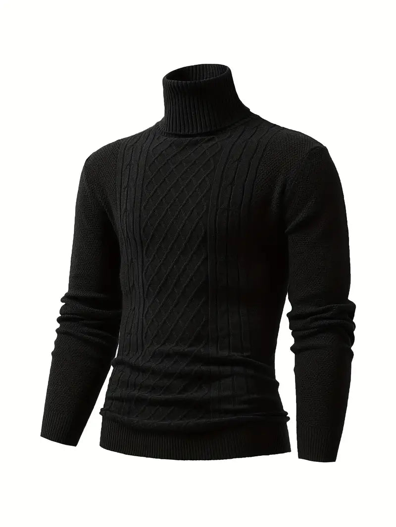 Men's Casual Turtleneck Sweater
