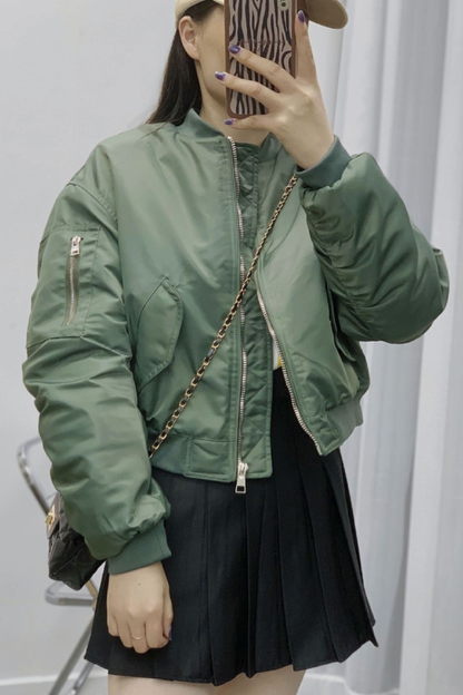 Comfortable Cotton Jacket Leisure Style