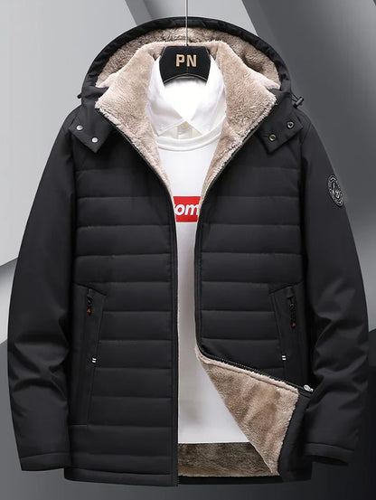 Herren Winterjacke Warm Stylisch - IdealeKleiden