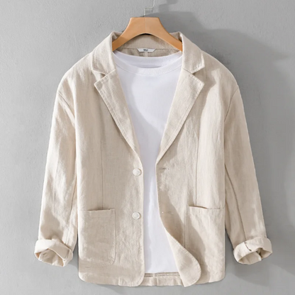 Elegant Linen Jacket Summer