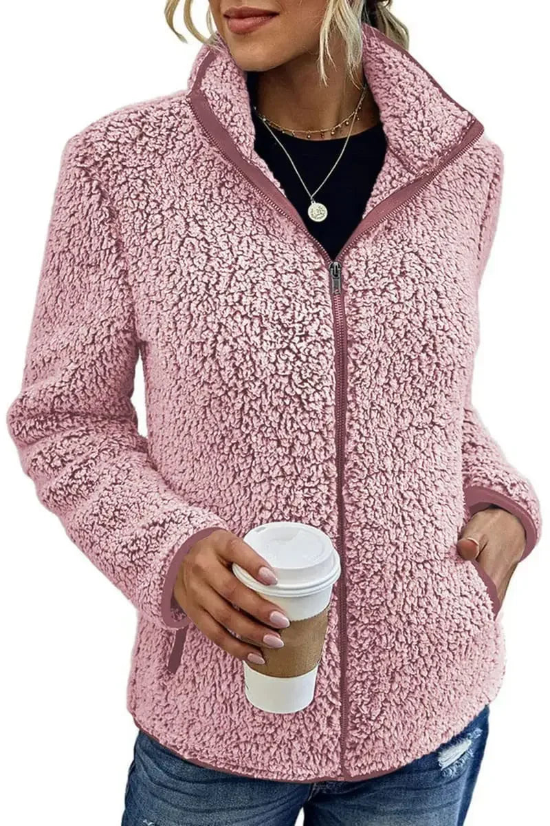 Stylish Fleece Jacket Comfortable Elegant