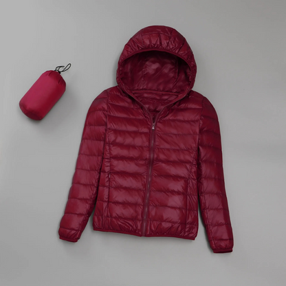 Leichte Outdoor-Jacke Kapuzen-Design Isoliert - IdealeKleiden