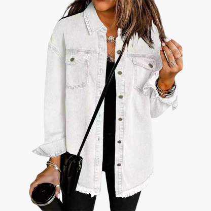 Casual Vintage Denim Jacket Leisure Everyday