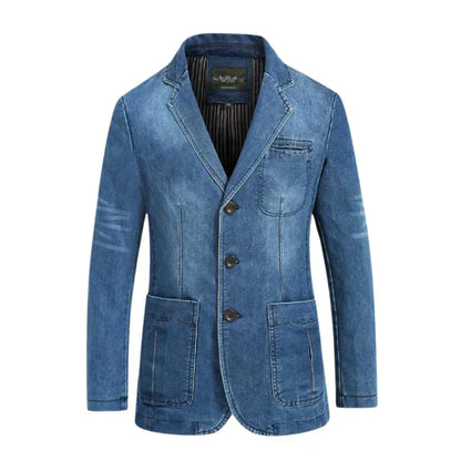 Men's Modern Denim Blazer