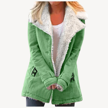 Women's Winter Jacket Fleece Lined Warm