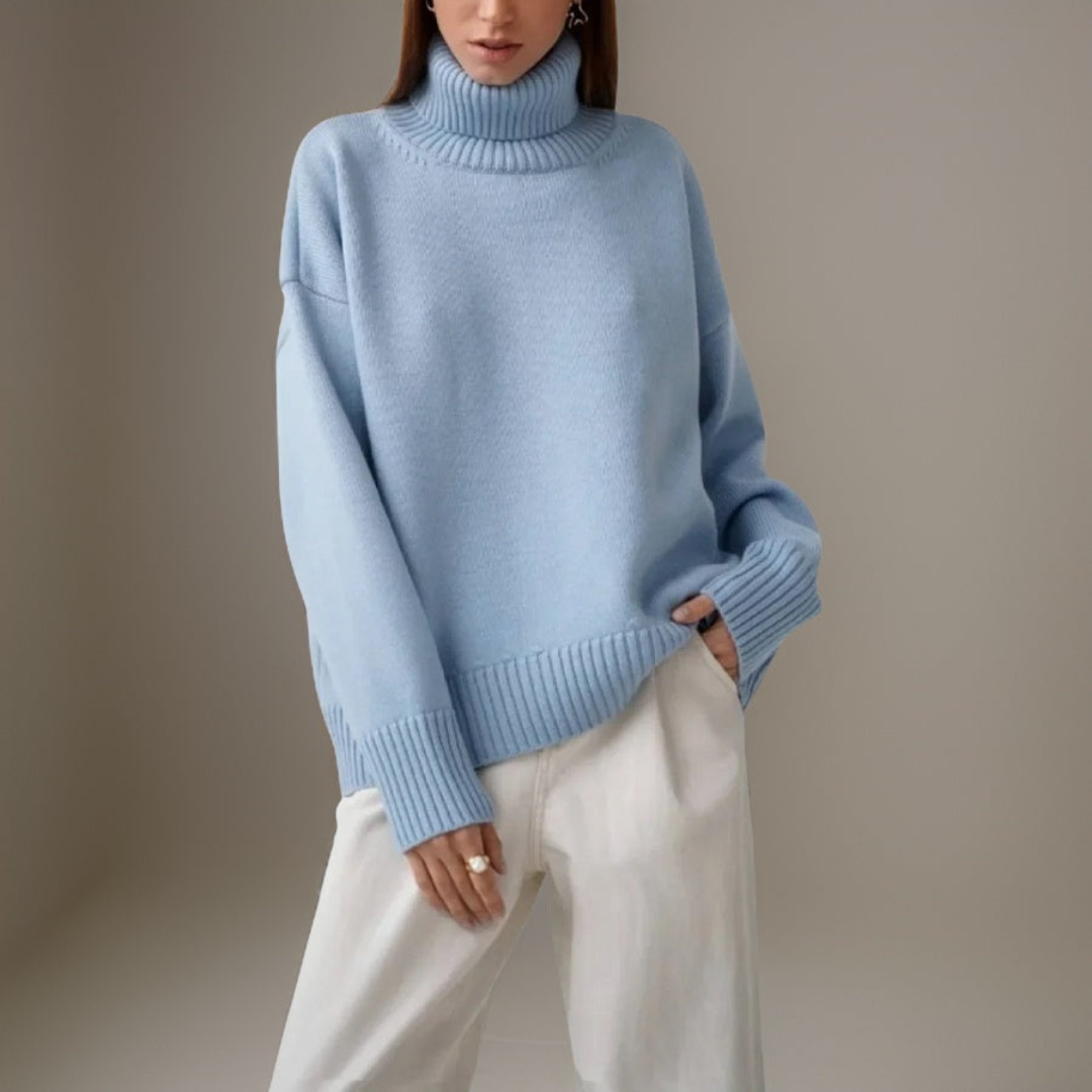 Women's Turtleneck Sweater Warm Winter