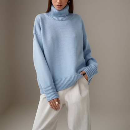 Women's Turtleneck Sweater Warm Winter