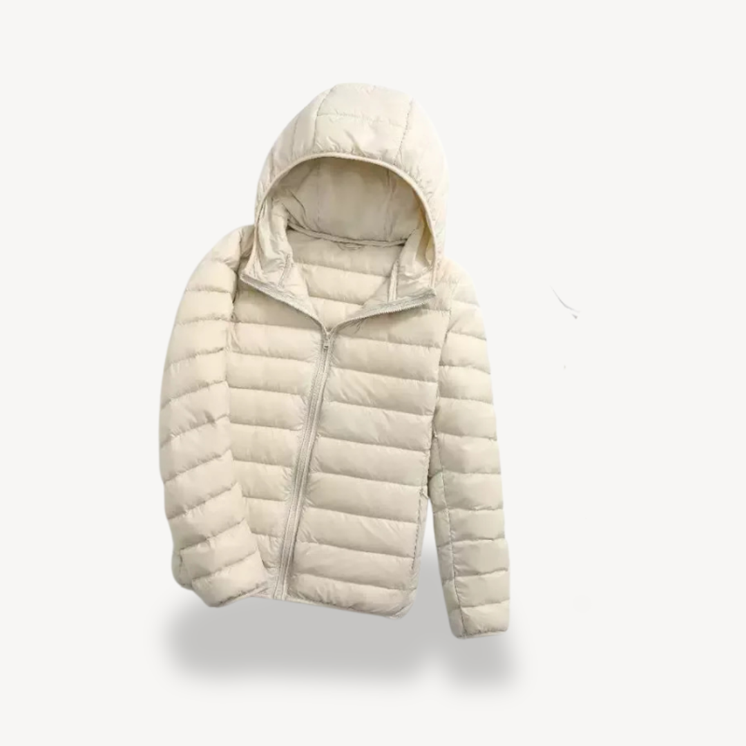 Lightweight Women's Hooded Puffer Jacket